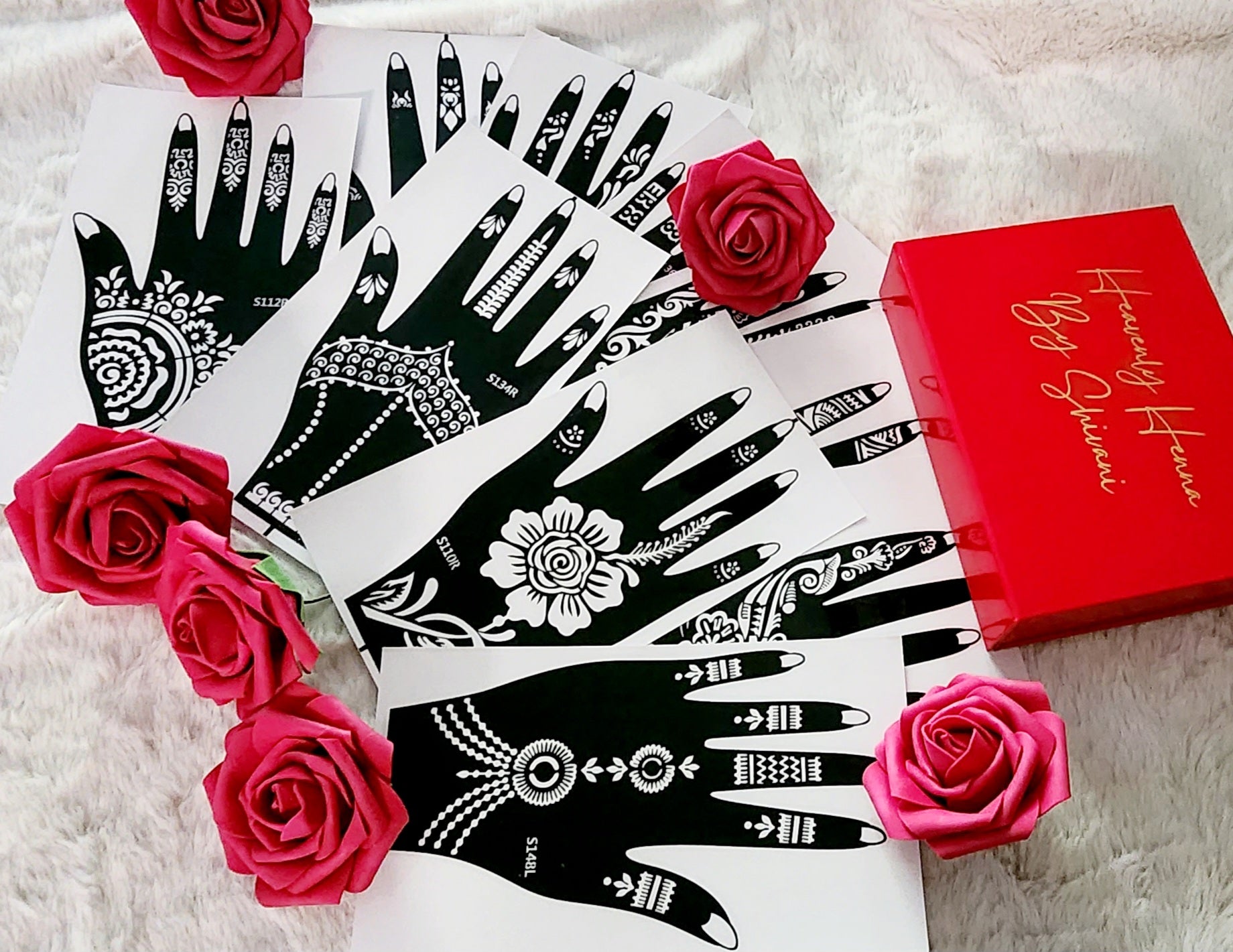 Henna Stencils – Raida Henna